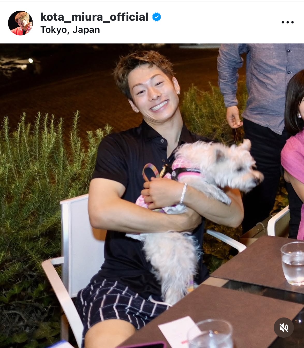 三浦孝太のインスタグラムから