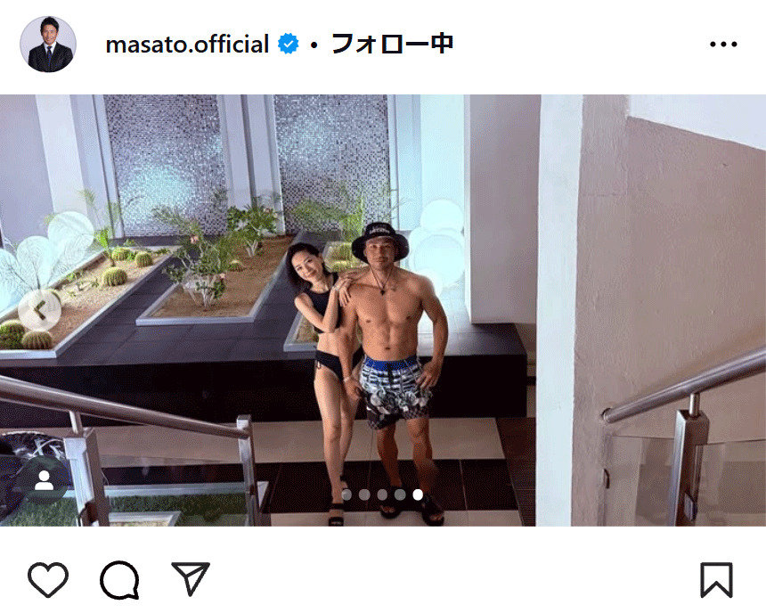 魔裟斗のインスタグラムから