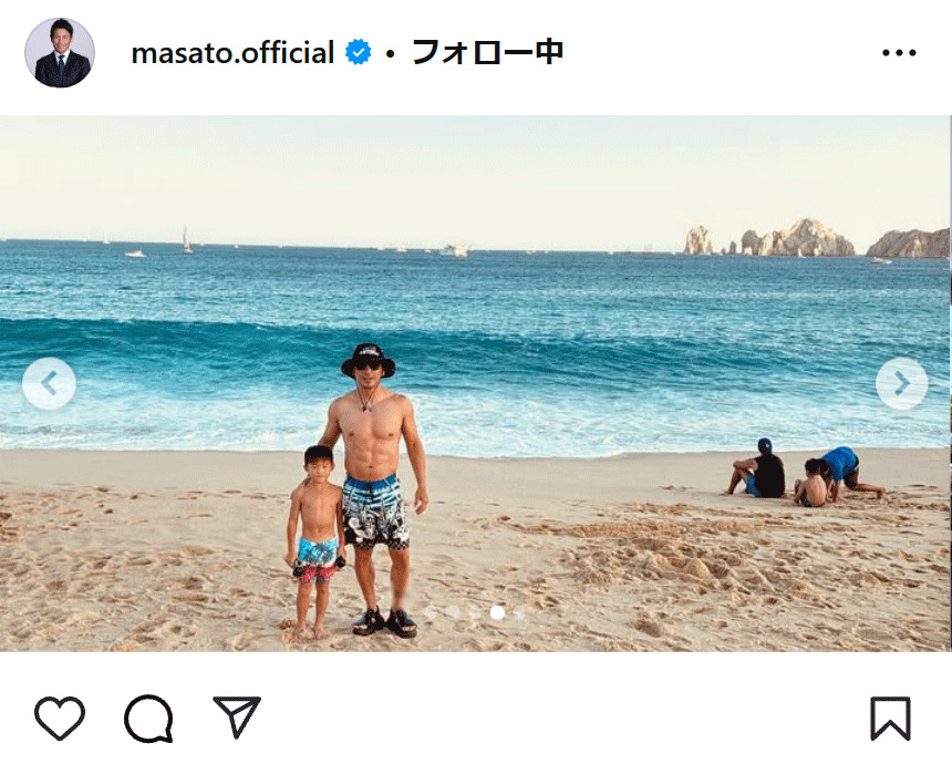 魔裟斗のインスタグラムから