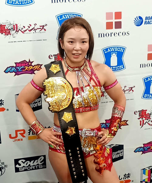 スターダム】Sareeeが小波相手に初防衛「一夜限りのヒロインだったな
