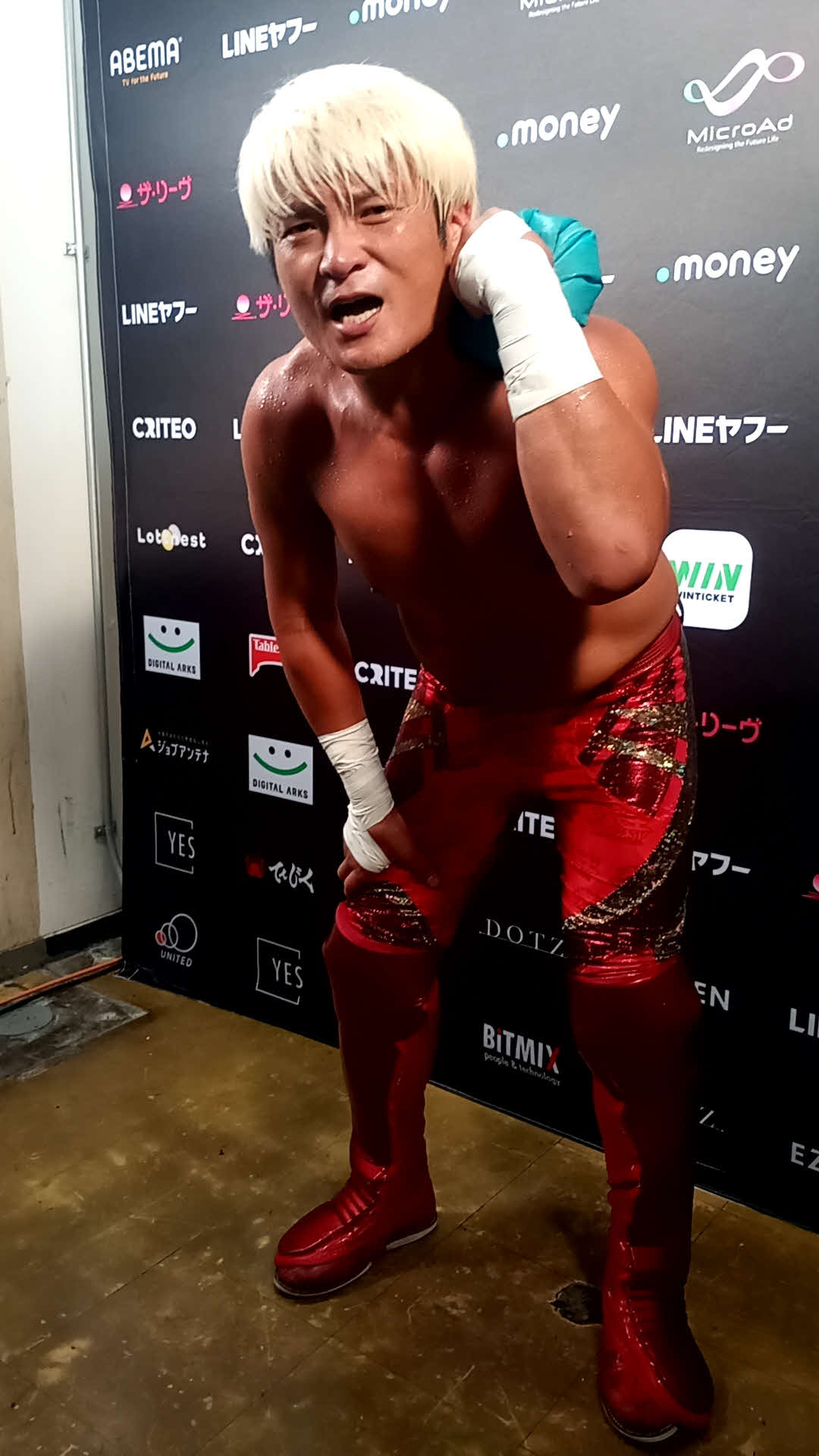 試合後、OZAWAへ「お母さんを悲しませるな！」と呼びかけた拳王