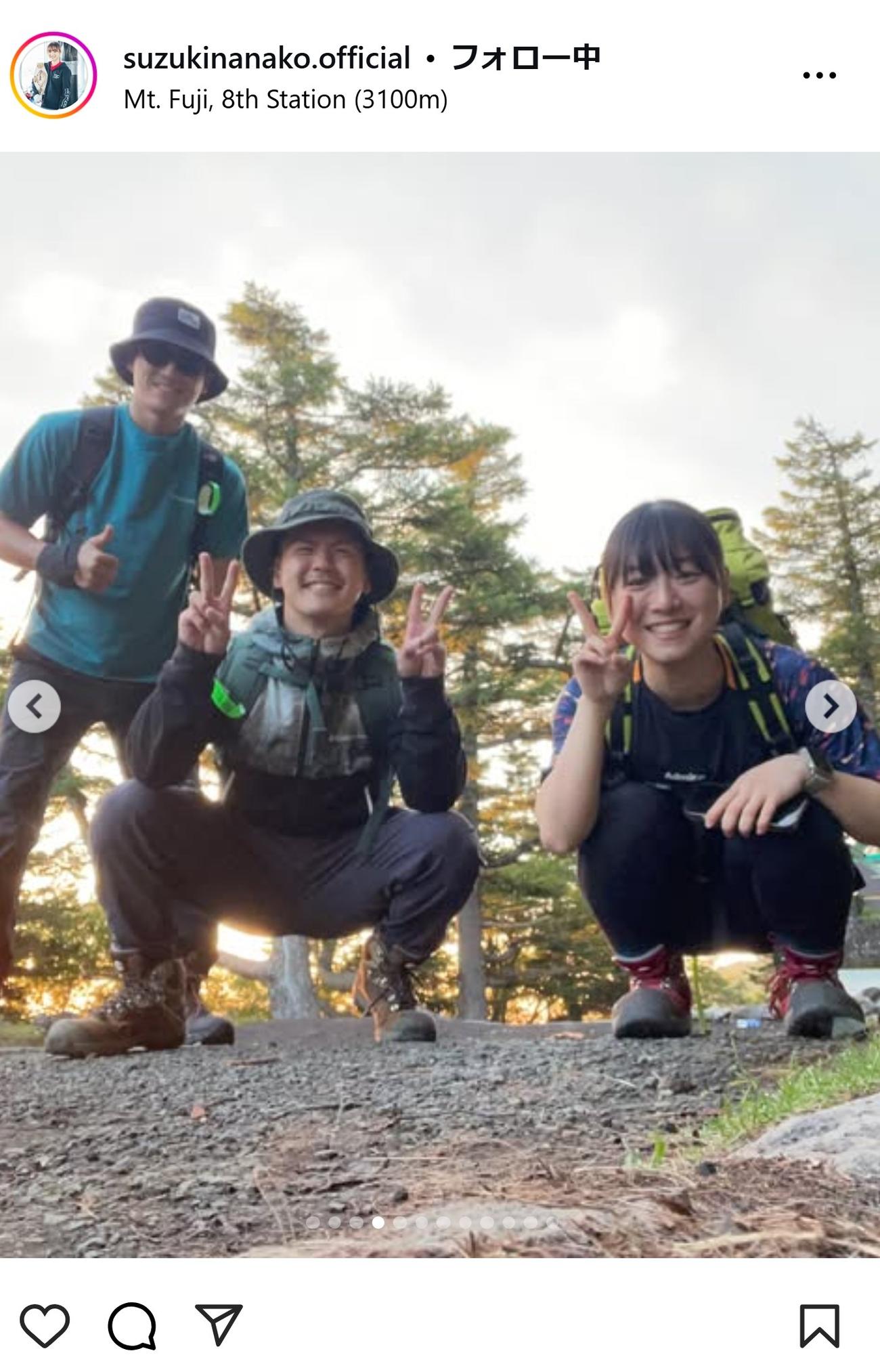 鈴木なな子のインスタグラムから