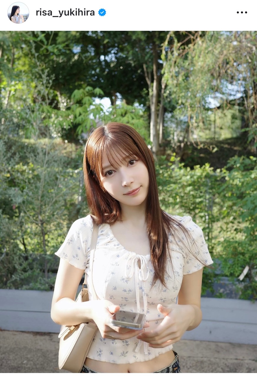 雪平莉左インスタグラムから