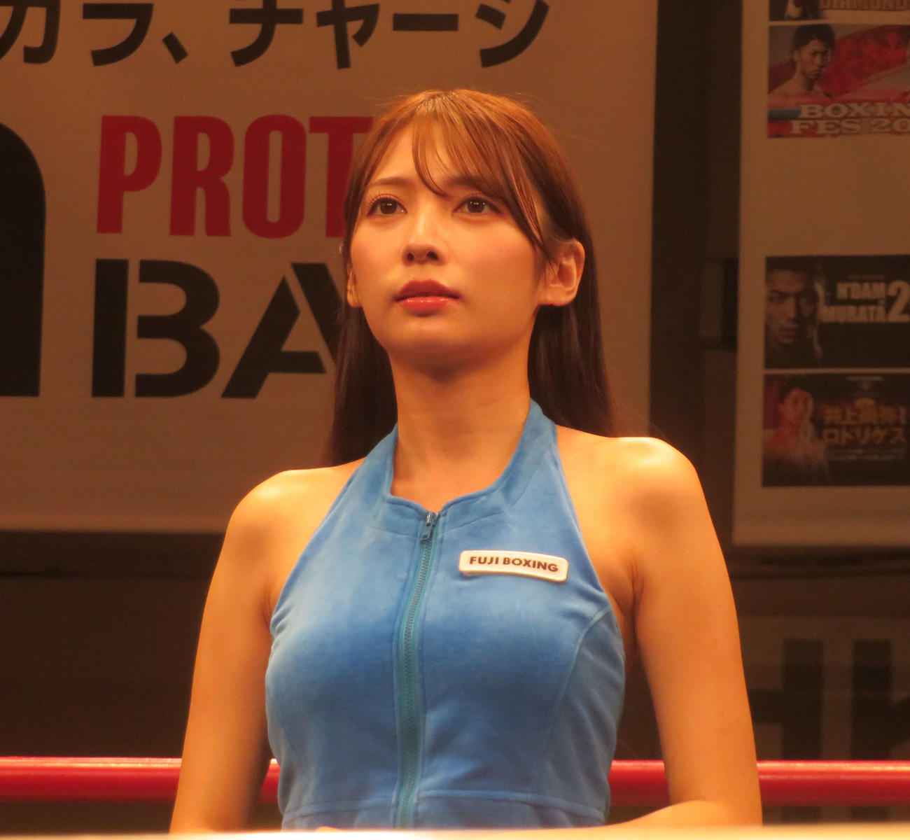 2度目のラウンドガール登場となった雪平莉左の後輩となる涼木静