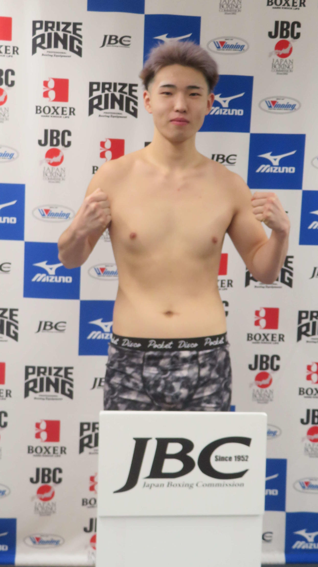 東日本新人王ミドル準決勝へ計量クリアした佐々木革