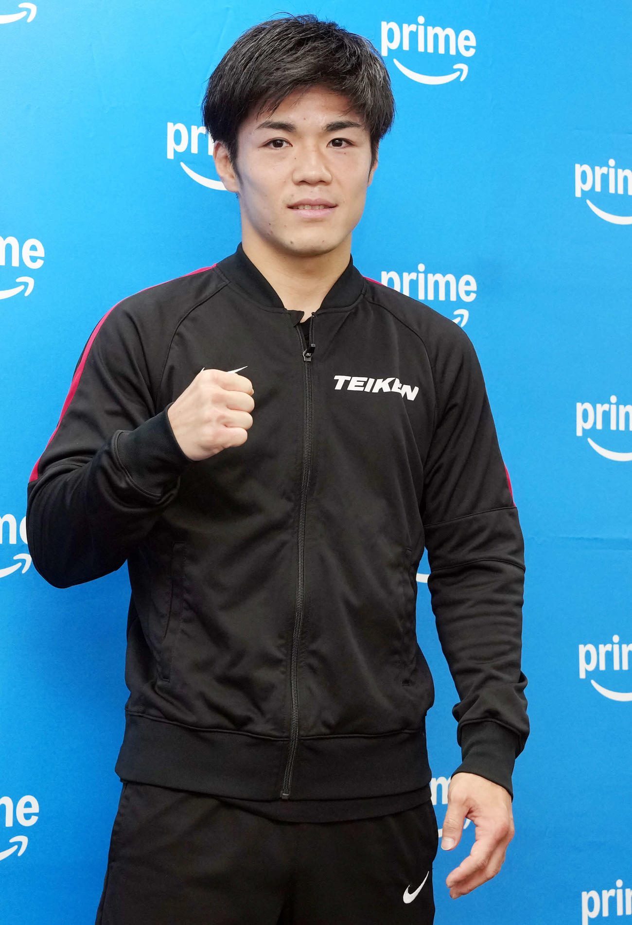IBF世界フェザー級挑戦者決定戦に臨む中野幹士（撮影・小島史椰）