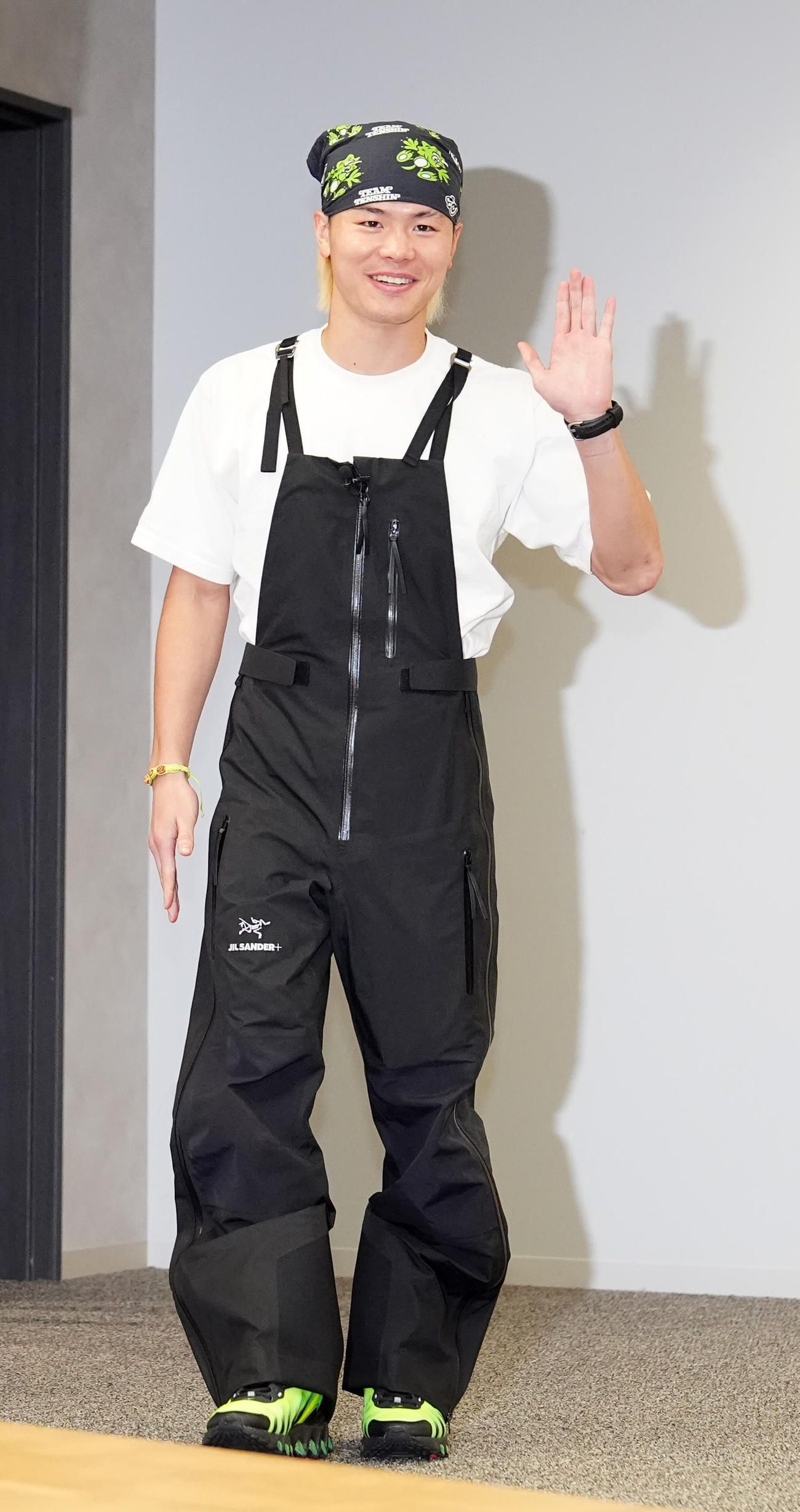 トークイベント「＃那須川店員ドンキに降臨」に登壇する那須川（撮影・江口和貴）
