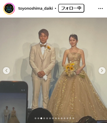 豊ノ島のインスタグラムから