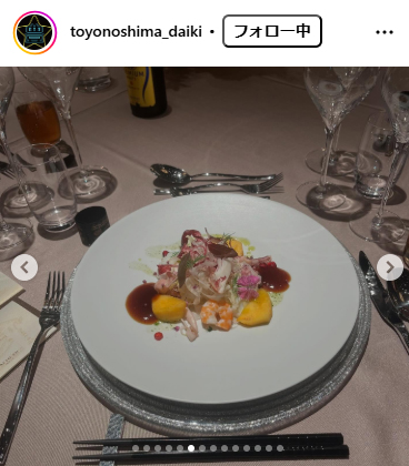 豊ノ島のインスタグラムから