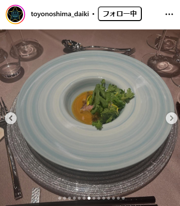 豊ノ島のインスタグラムから