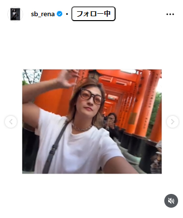 RENAのインスタグラムから