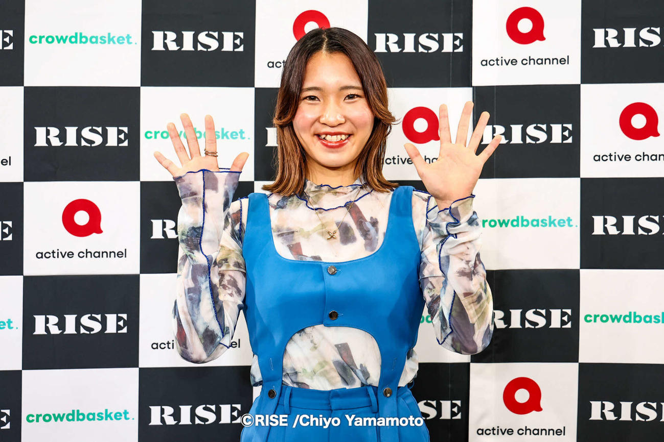 引退を発表した宮崎小雪（RISE公式サイトから）