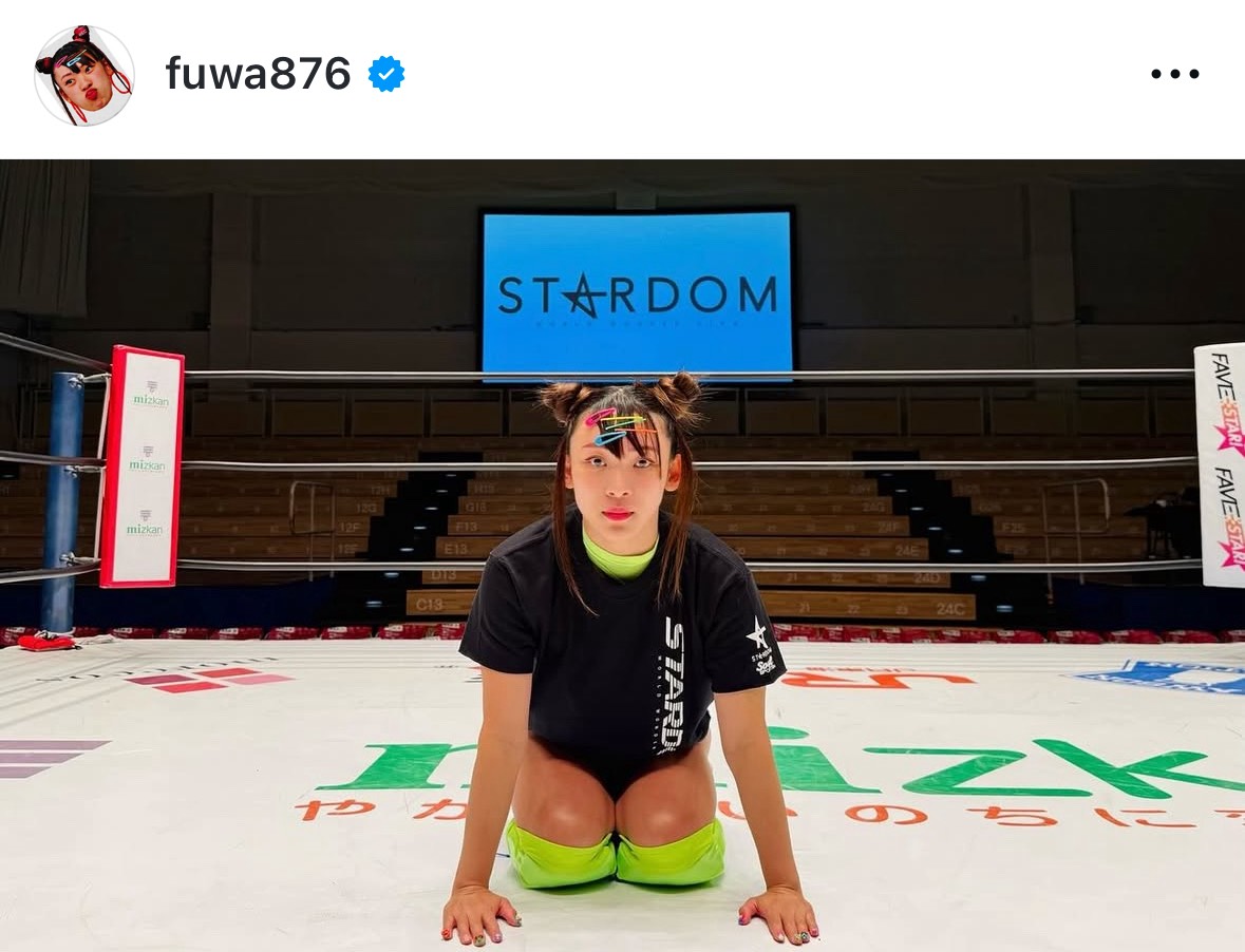 活動再開を報告したフワちゃん（フワちゃんのインスタグラムから）