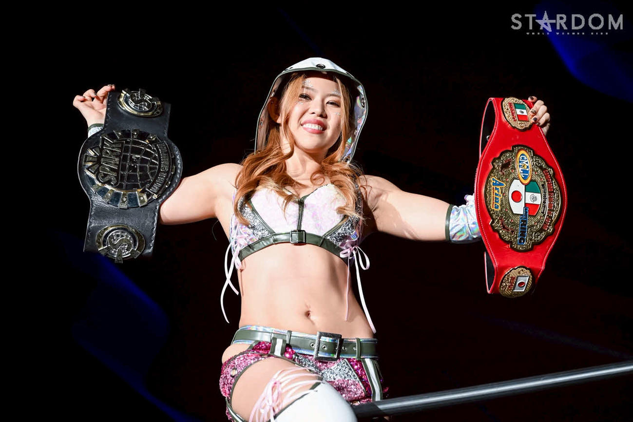 スターダムで活躍する葉月（C）スターダム