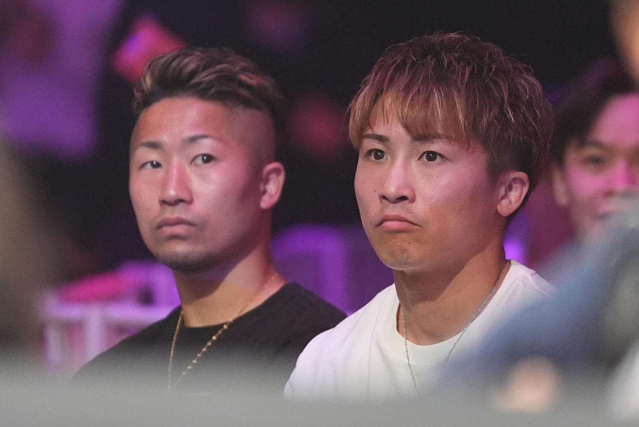 井上尚（右）と井上拓の兄弟（2025年5月）