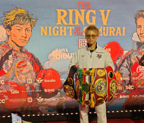 井上尚弥、サウジの地で世界新27連勝だ「1位にふさわしい試合を」身長