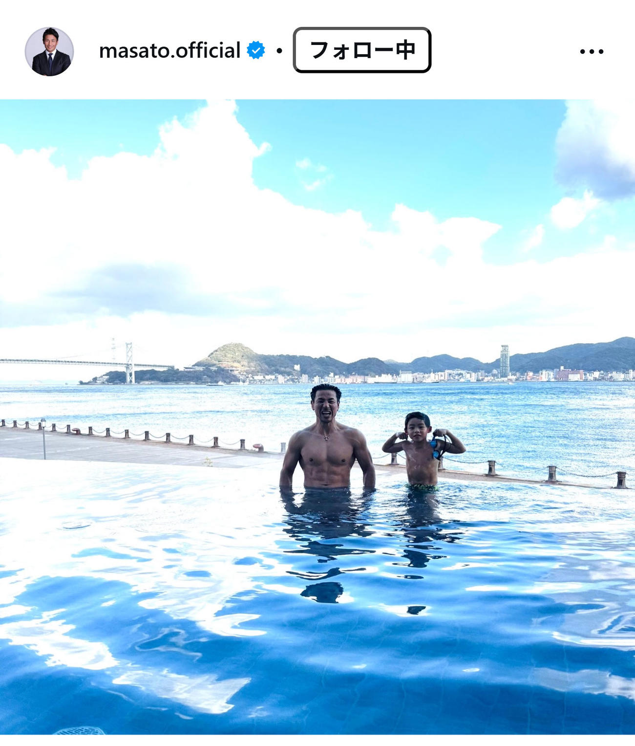 魔裟斗のインスタグラムから
