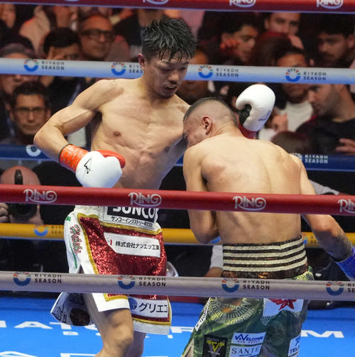 中谷潤人が3－0判定でSバンタム級転向初戦勝利 壮絶打ち合いで顔