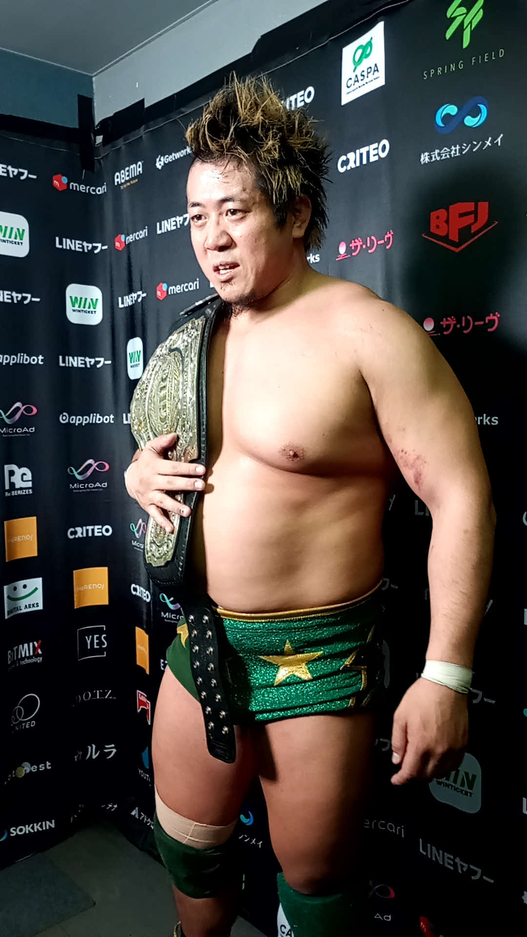 マサ北宮を更生させると誓ったGHCヘビー級王者のYoshiki Inamura