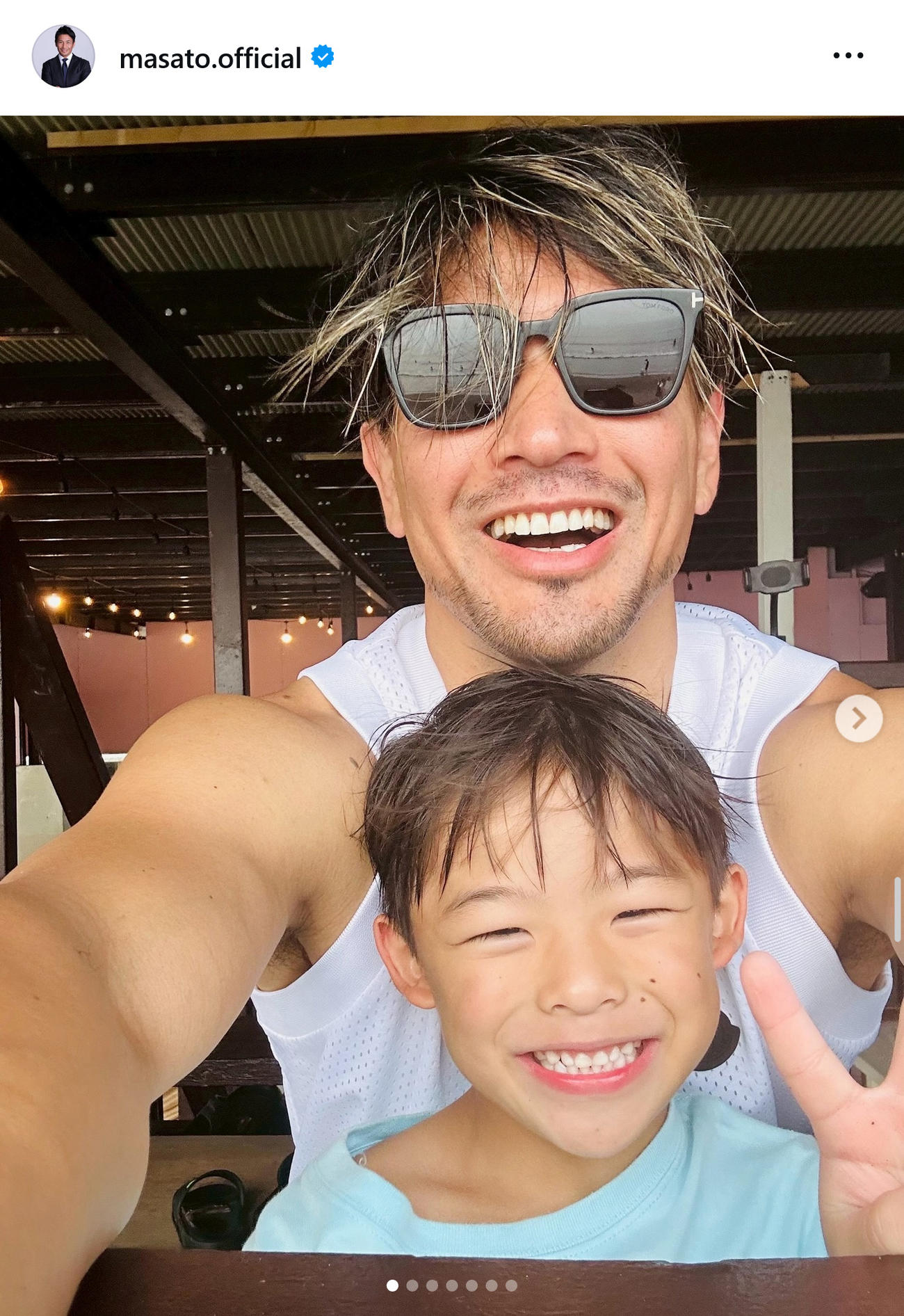 魔裟斗のインスタグラムから