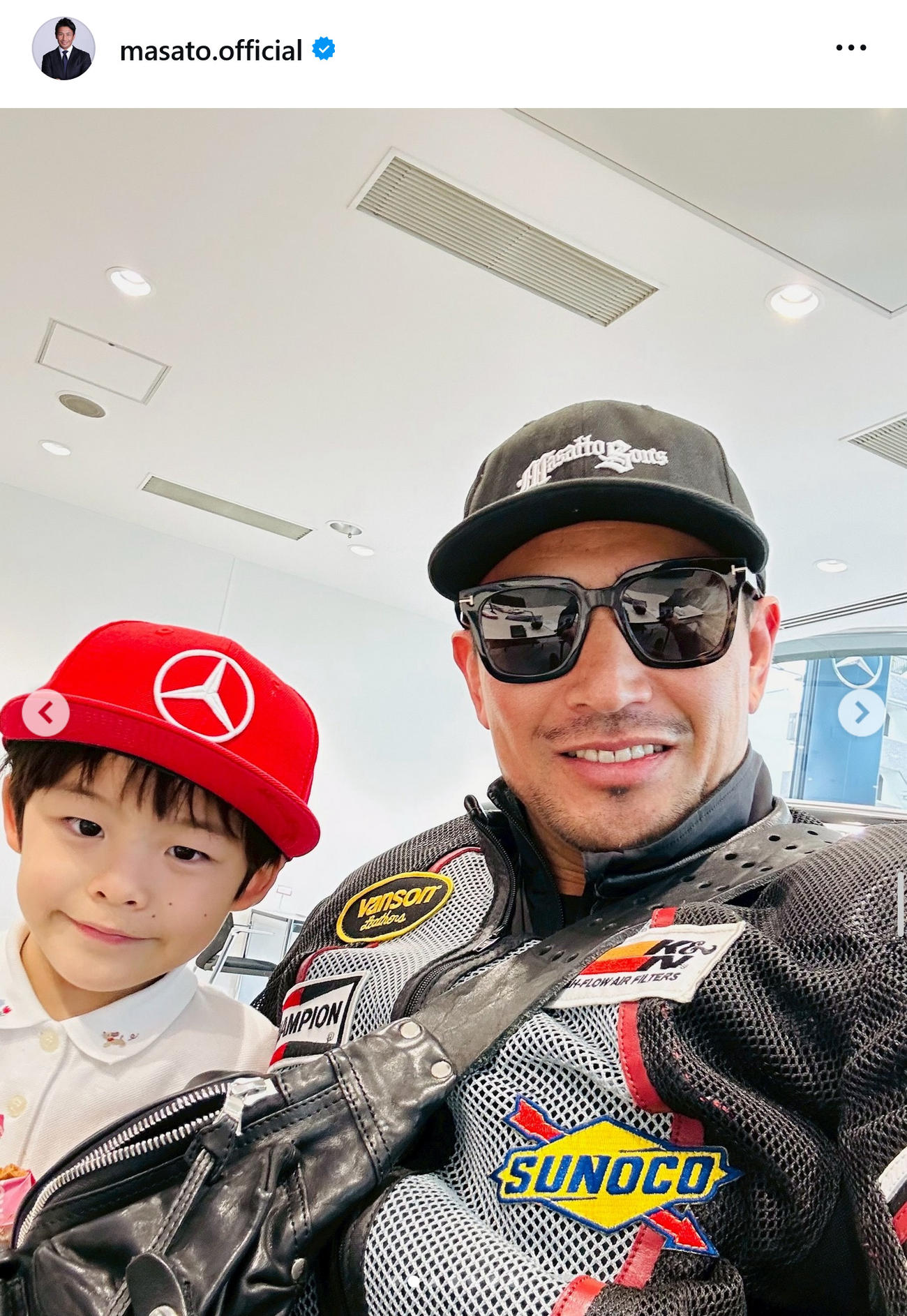 魔裟斗のインスタグラムから