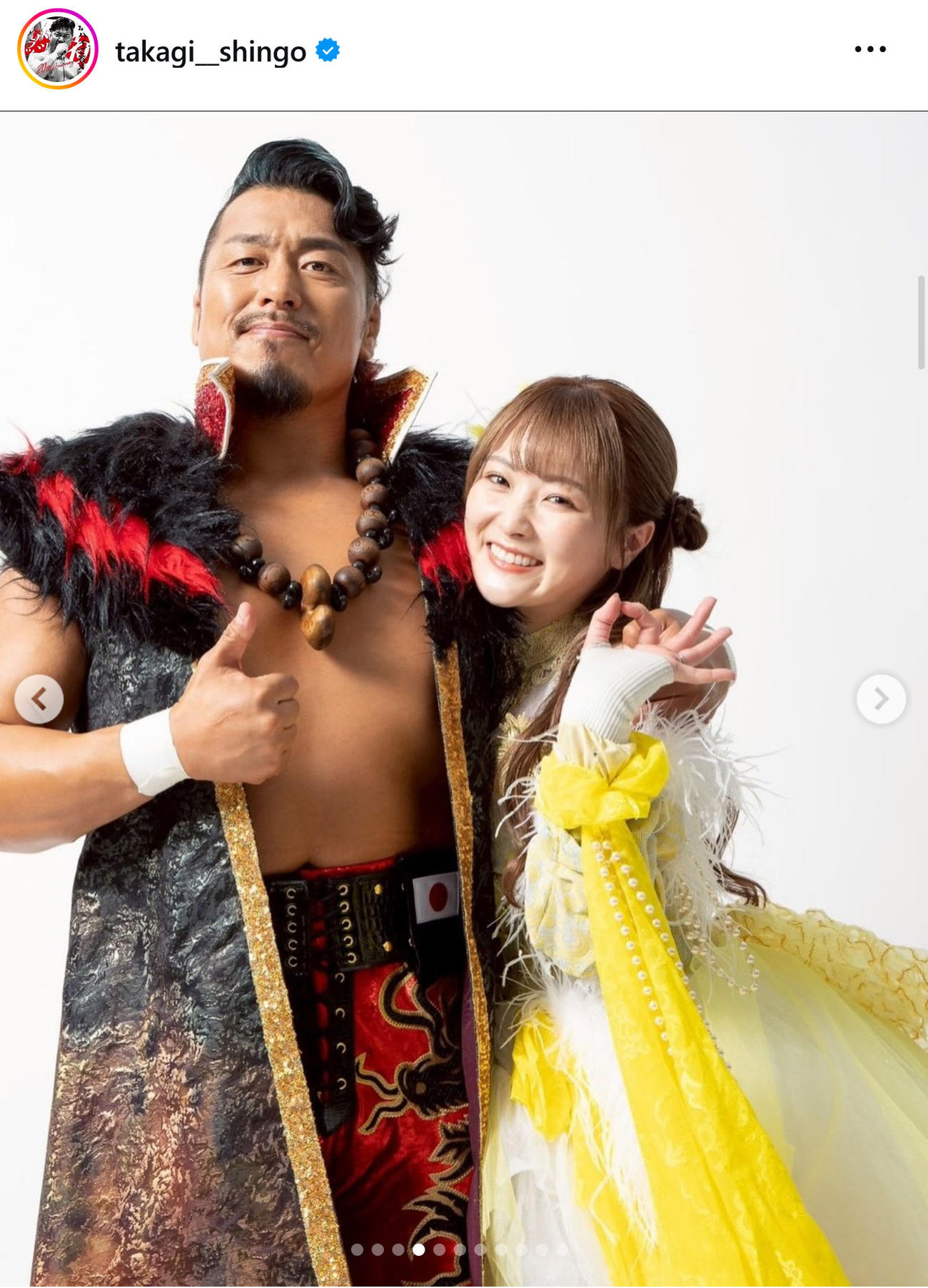 鷹木信悟のインスタグラムから