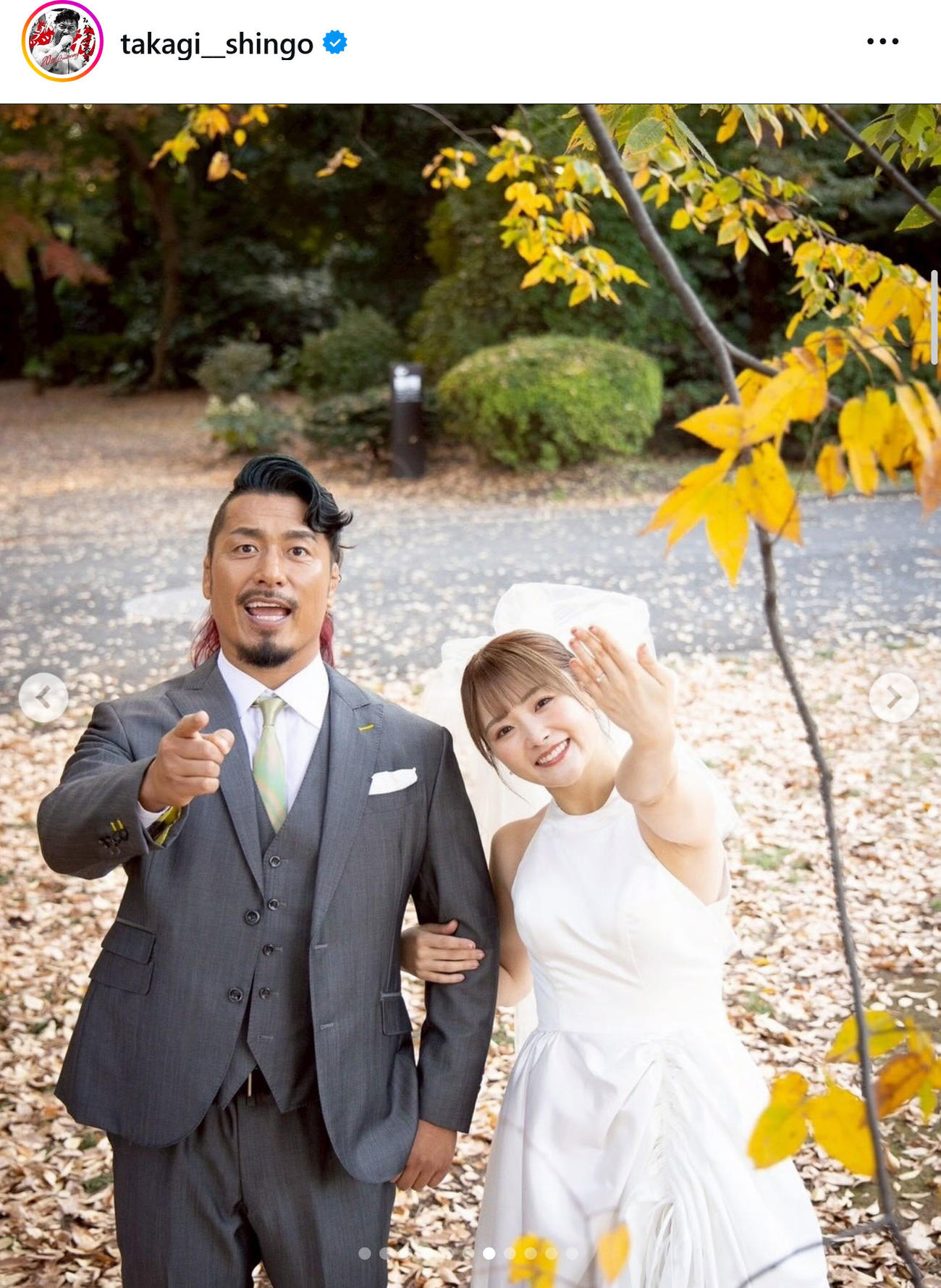 鷹木信悟のインスタグラムから