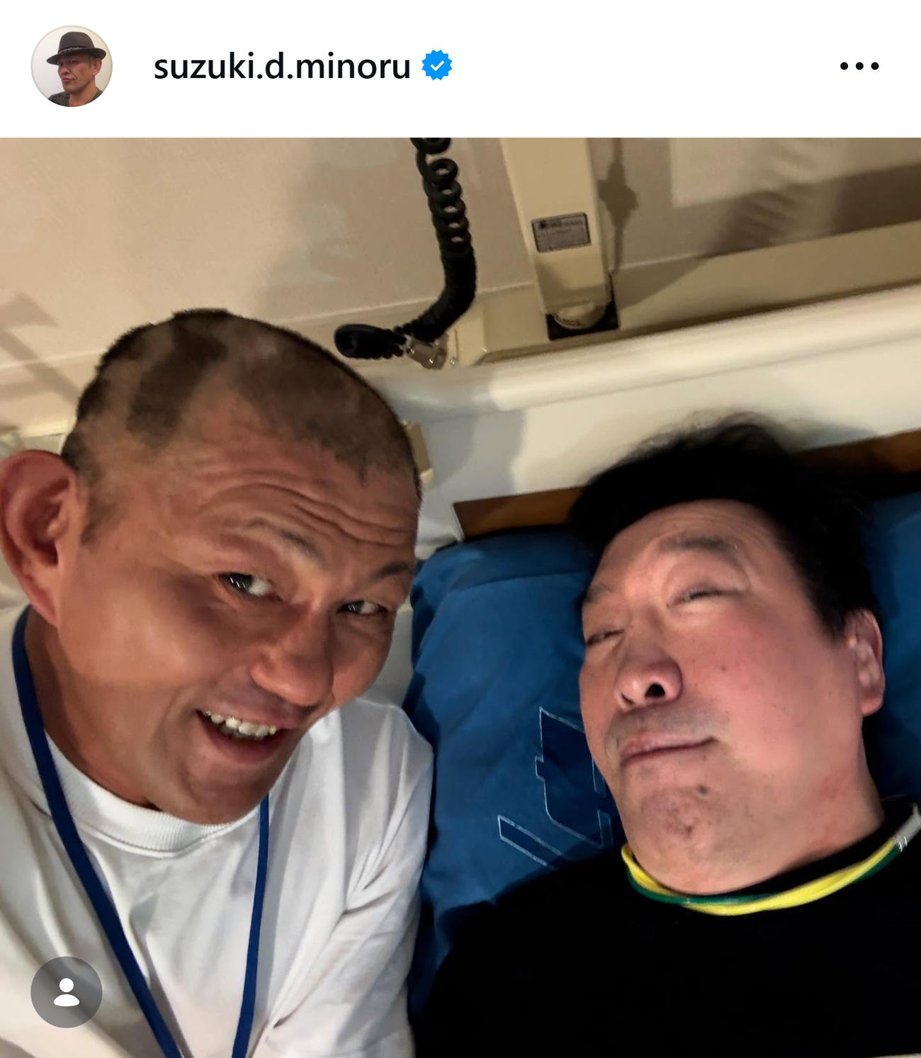 高山善廣との2ショット（鈴木みのるのインスタグラムから）
