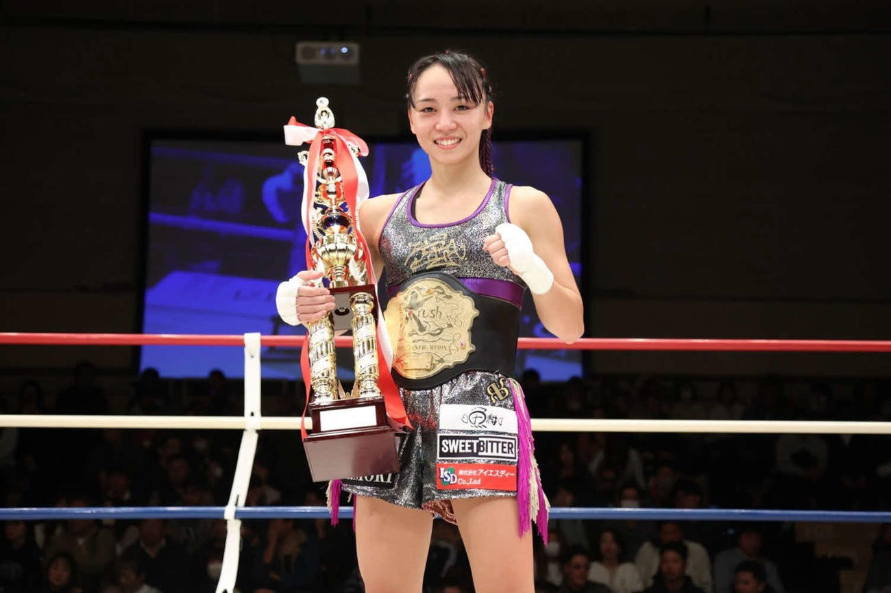 Krush王座を返上した松谷綺（C）K－1