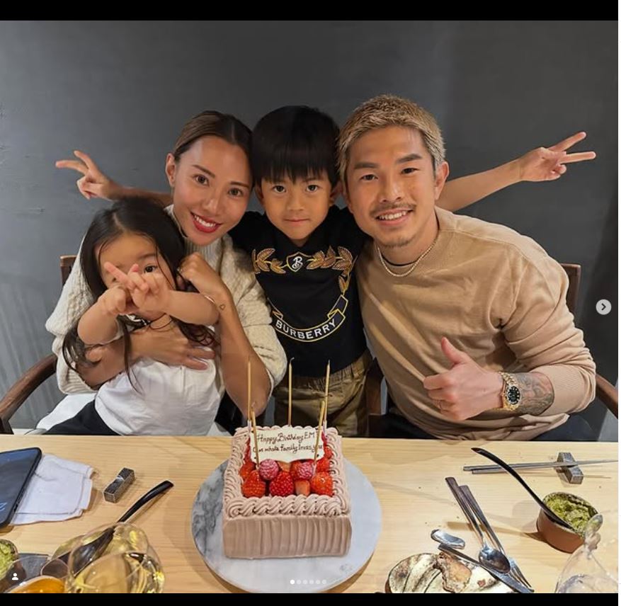 井岡一翔のインスタグラムから