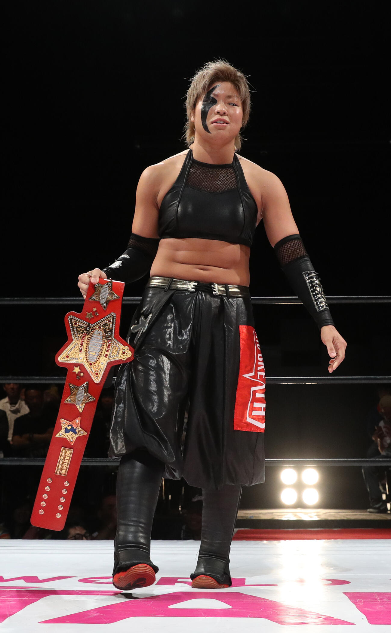 スターダム新木場大会　スターダムシャイニングスターズ2018に出場した花月（2018年6月10日撮影）