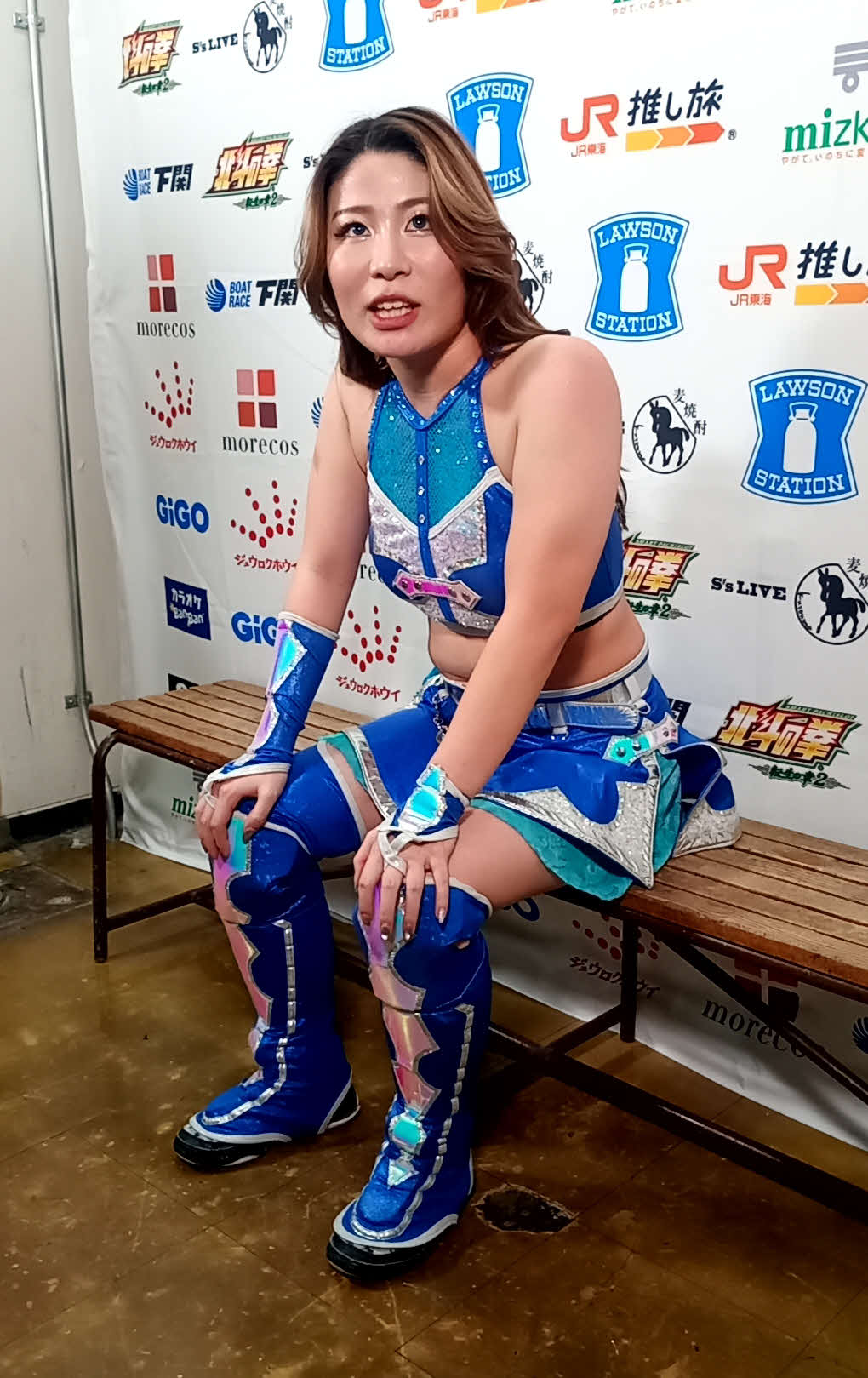 小波から直接3カウントを奪った妃南