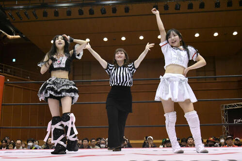 東京女子】凱旋の瑞希が高見汐珠と勝利「みんなが温かい心で帰って