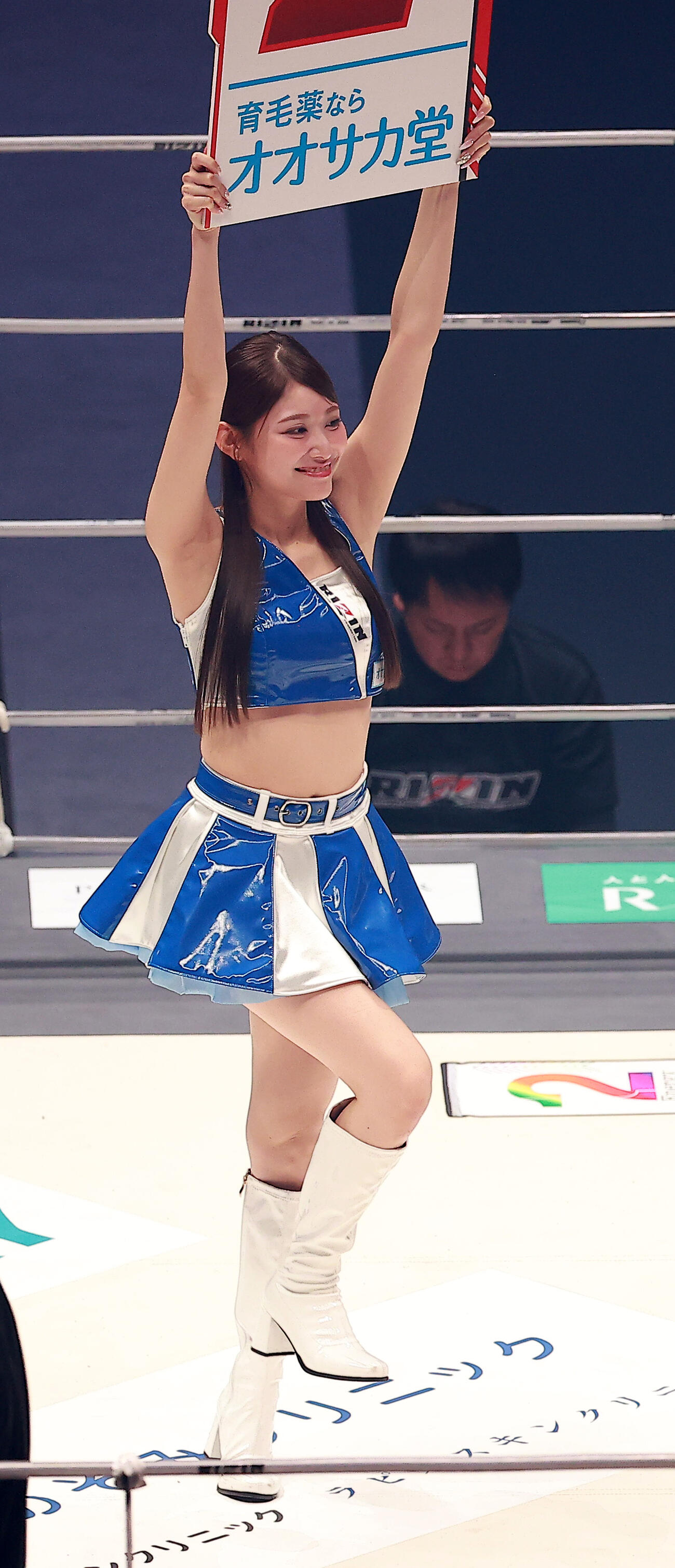 RIZINガール（撮影・中島郁夫）
