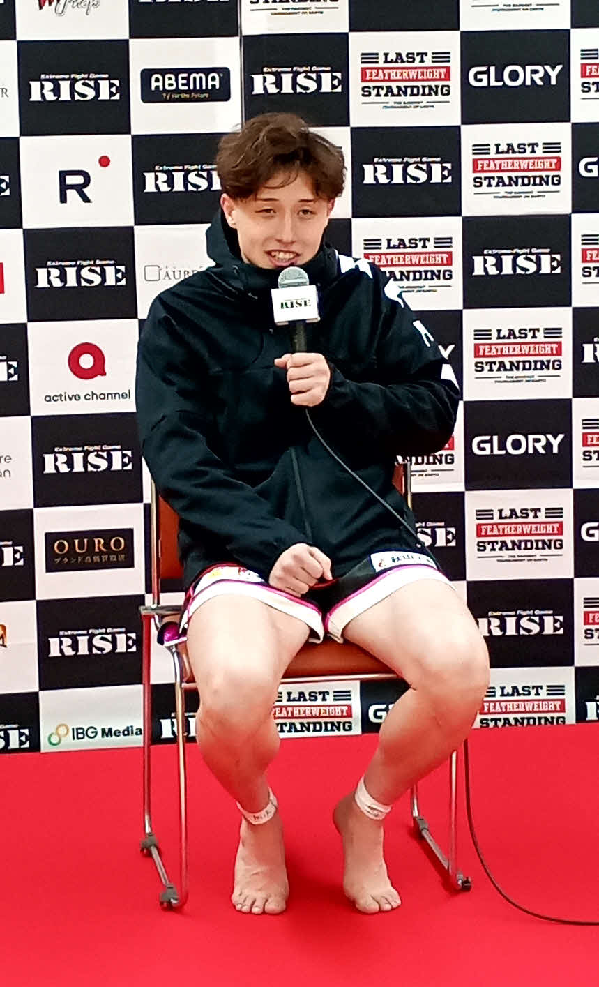 快勝したYURAの弟AIRA