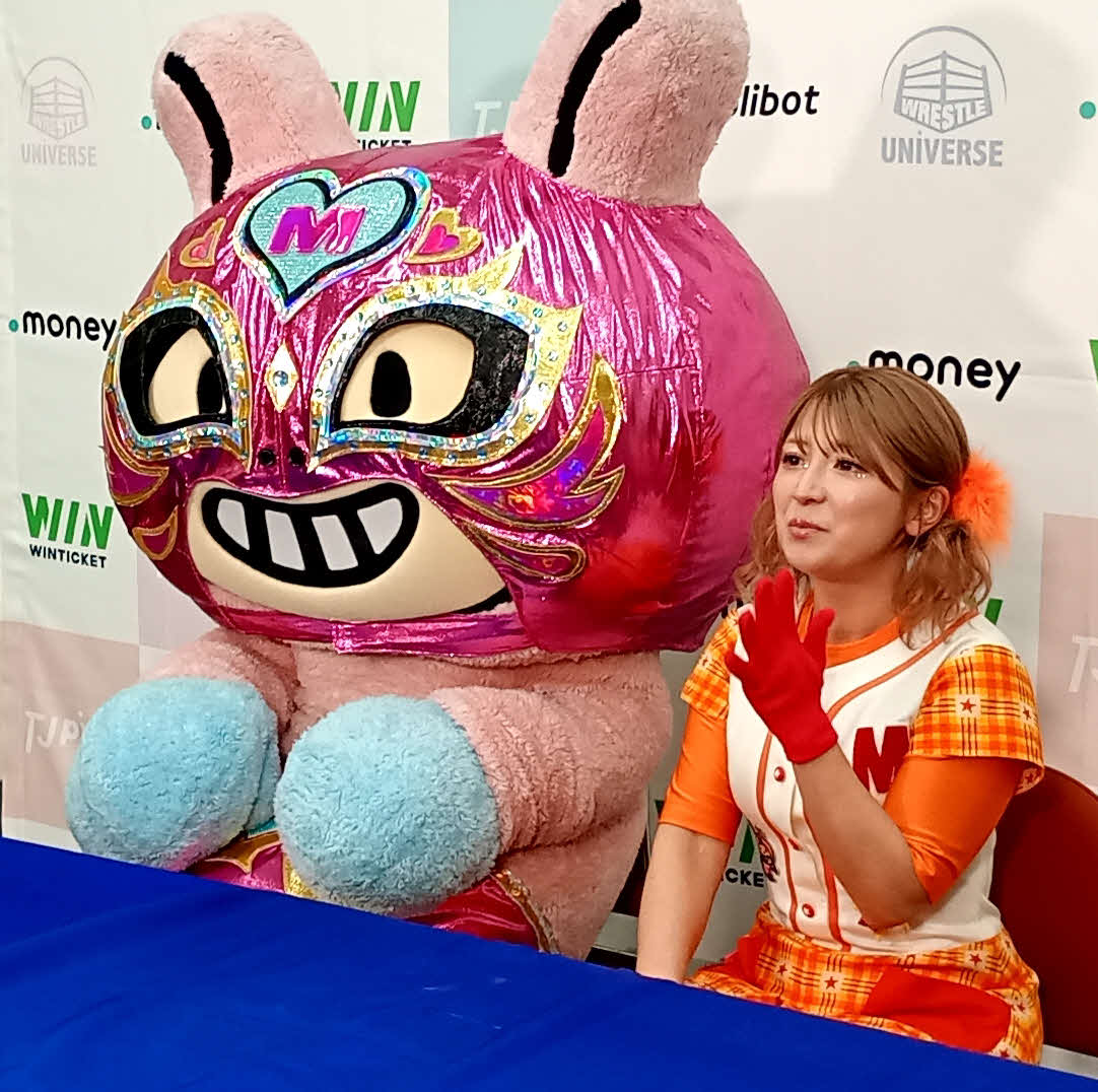 魅仁夢with矢口真里として東京女子プロレス両国大会に“参戦”した矢口真里