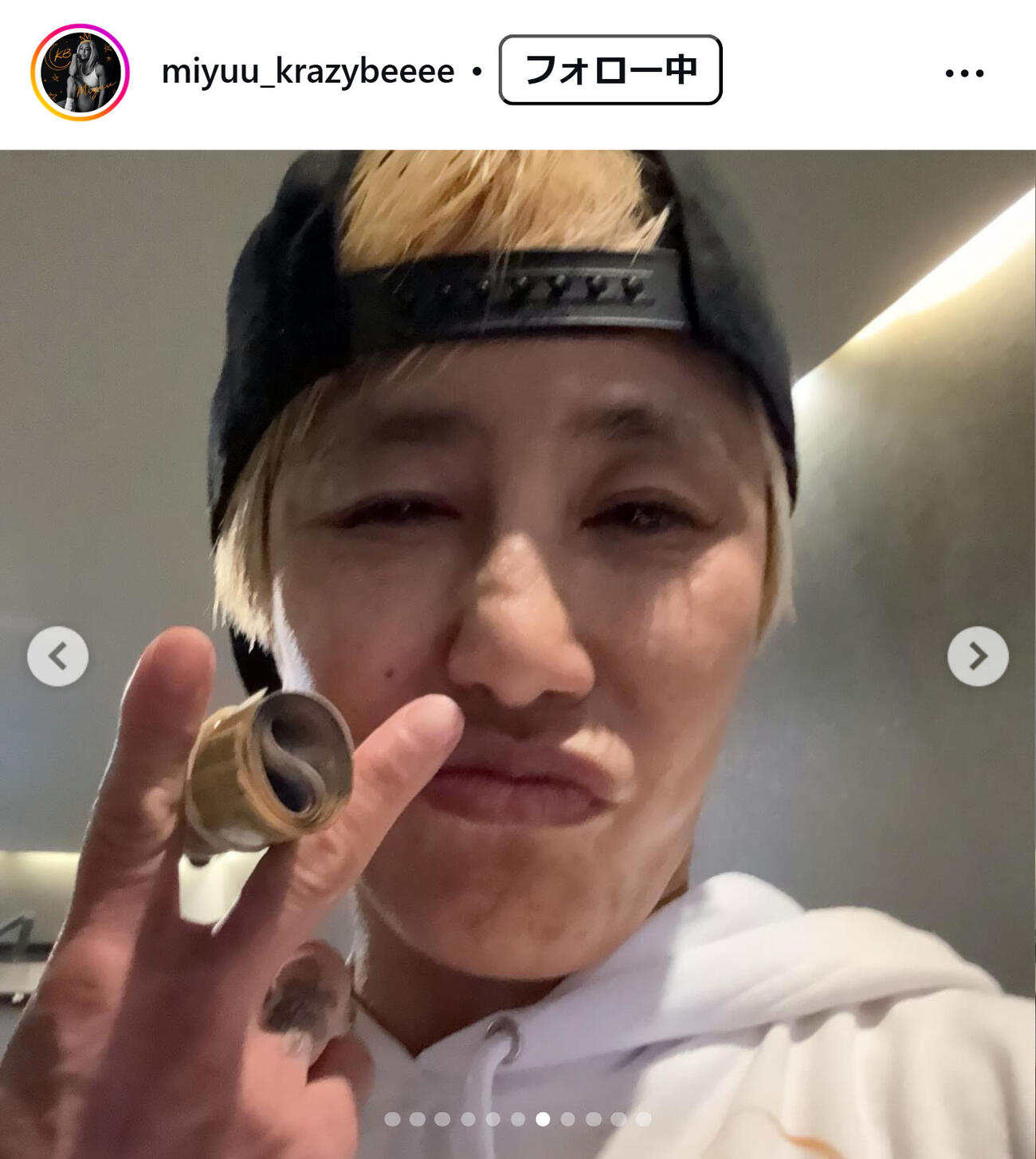 山本美憂のインスタグラムから