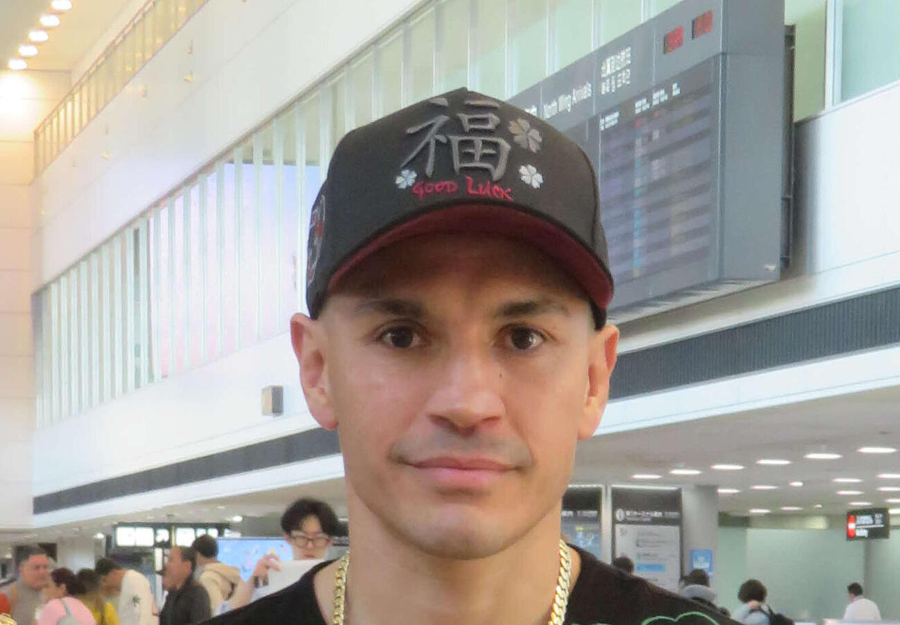 11日に那須川天心とのWBC世界バンタム級挑戦者決定戦に臨むために来日した元世界2階級制覇王者フアンフランシスコ・エストラダ