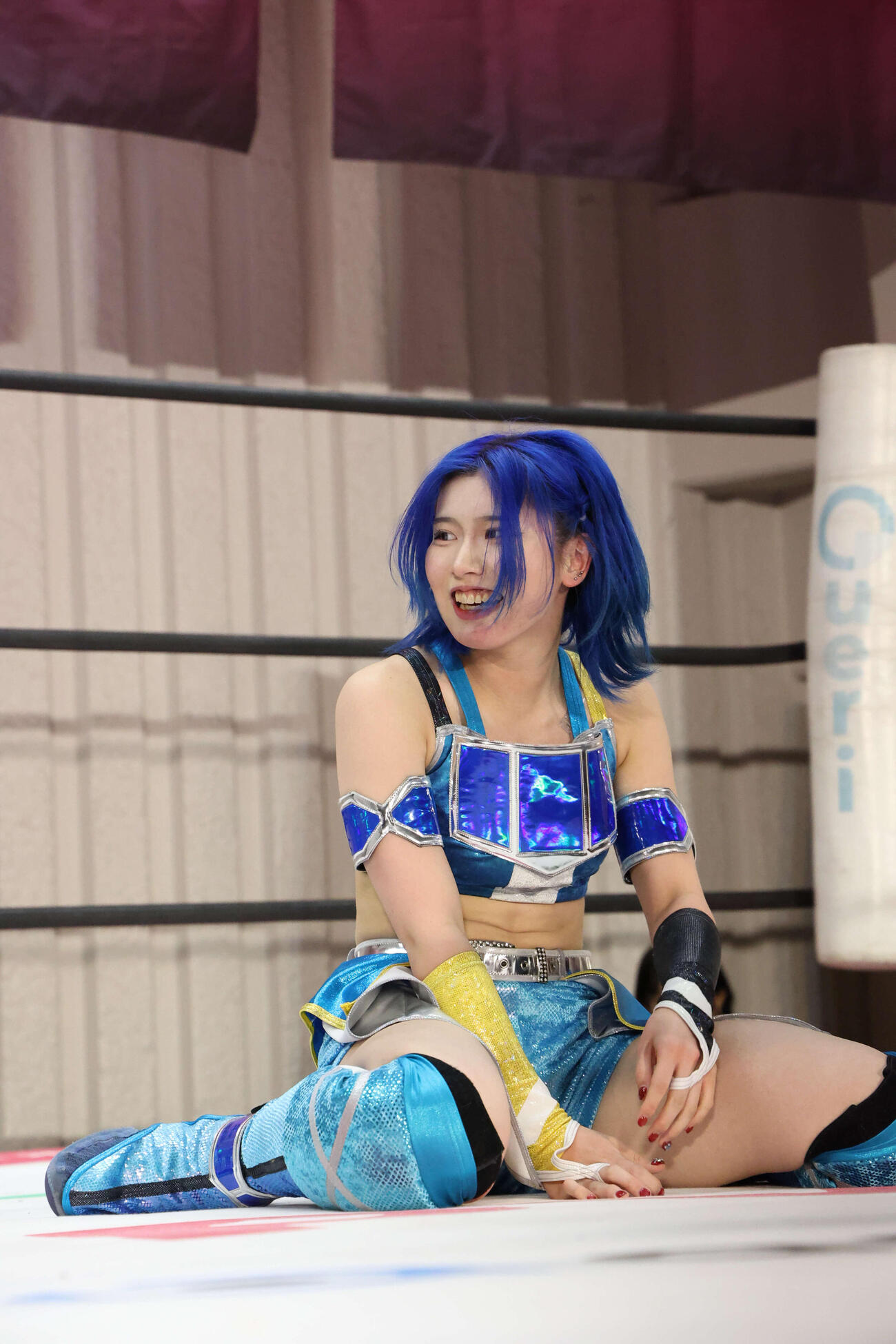 インター王座挑戦権を獲得した風城ハル（C）東京女子プロレス