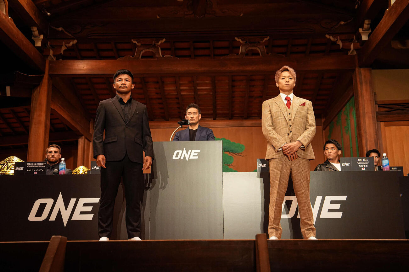武尊（右）対ロッタン戦は無事に開催されることとなった（C）ONE Championship