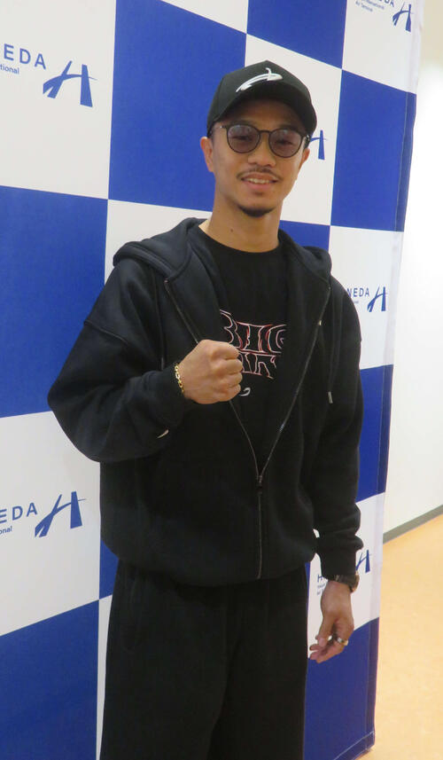 井上尚弥 中谷潤人 黒 スナップバック キャップ 限定 中谷潤人、米修行での「師匠」が異例早期来日「バッチリ仕上がっている