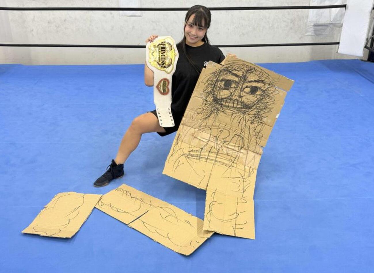 渡辺未詩は昨年10月にJ－RODの絵を描いた時も狂気性を発揮していた