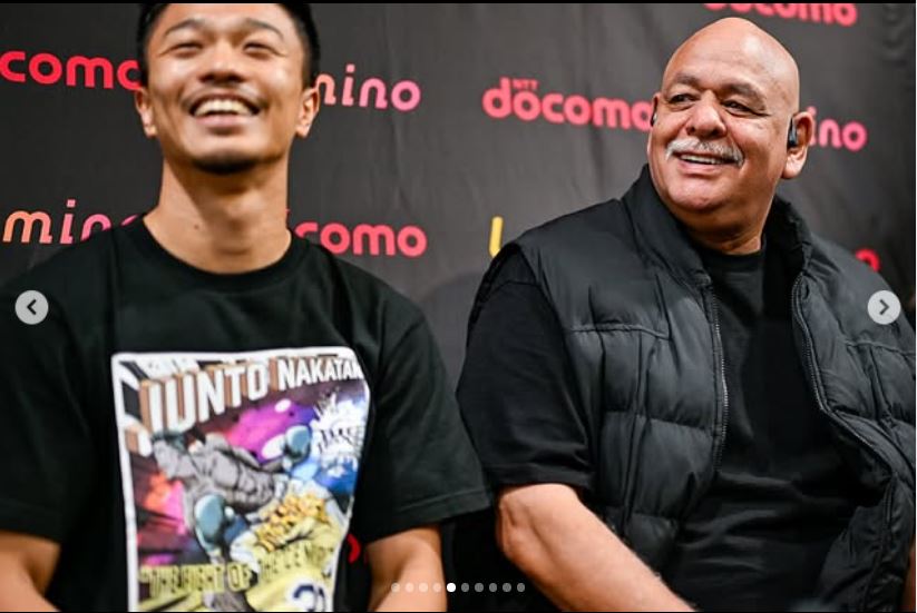 中谷潤人選手のインスタグラムから