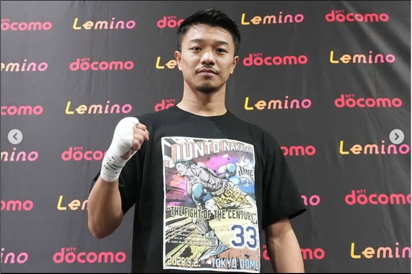 中谷潤人選手のインスタグラムから