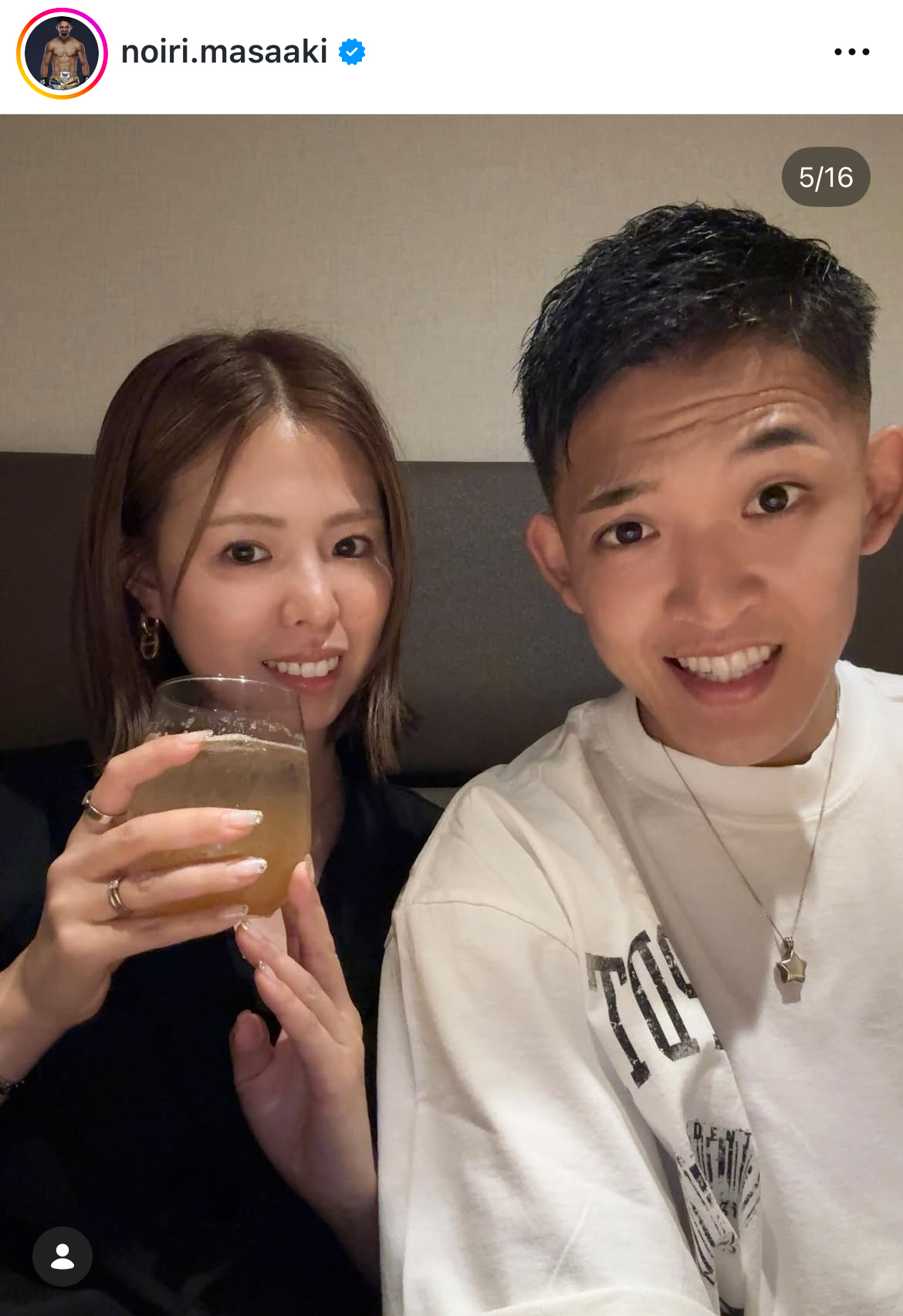 野杁正明のインスタグラムから