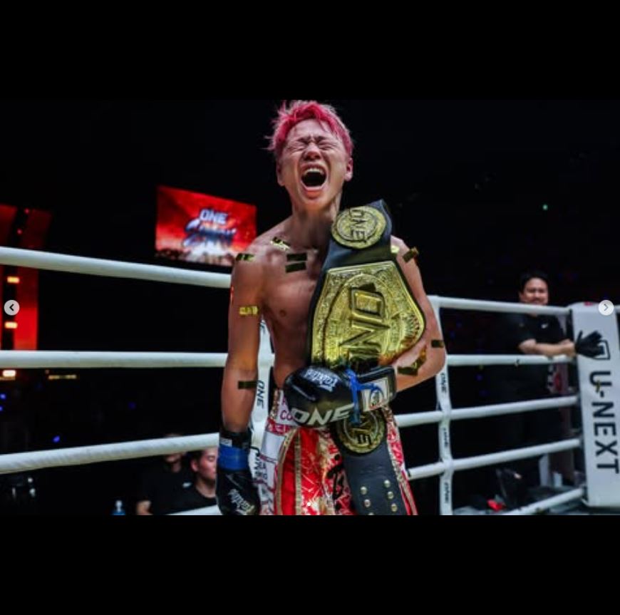武尊のインスタグラムから