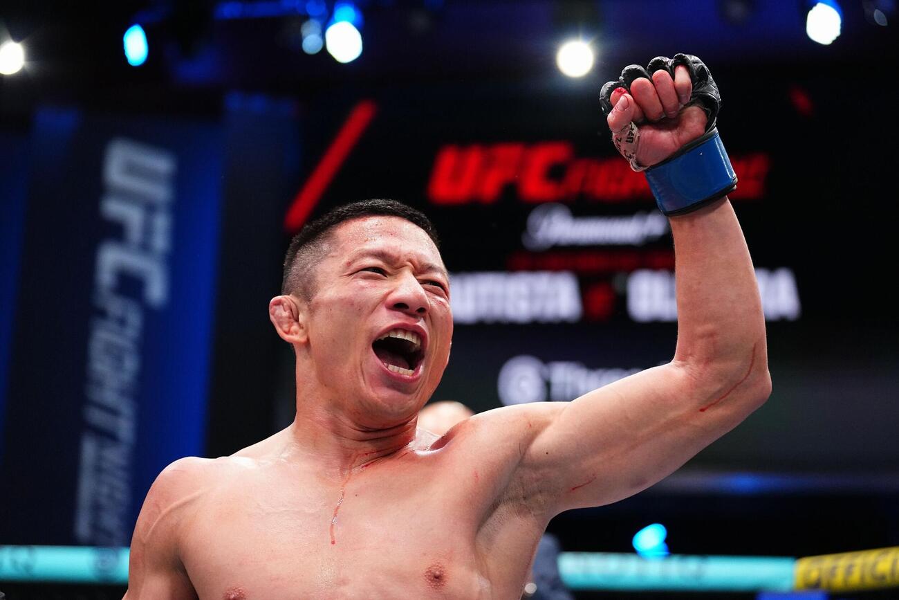 6月21日、UFCファイトナイト・ラスベガス119大会でマネル・ケイプと対戦することが決まった堀口恭司（C）Zuffa LLC／UFC