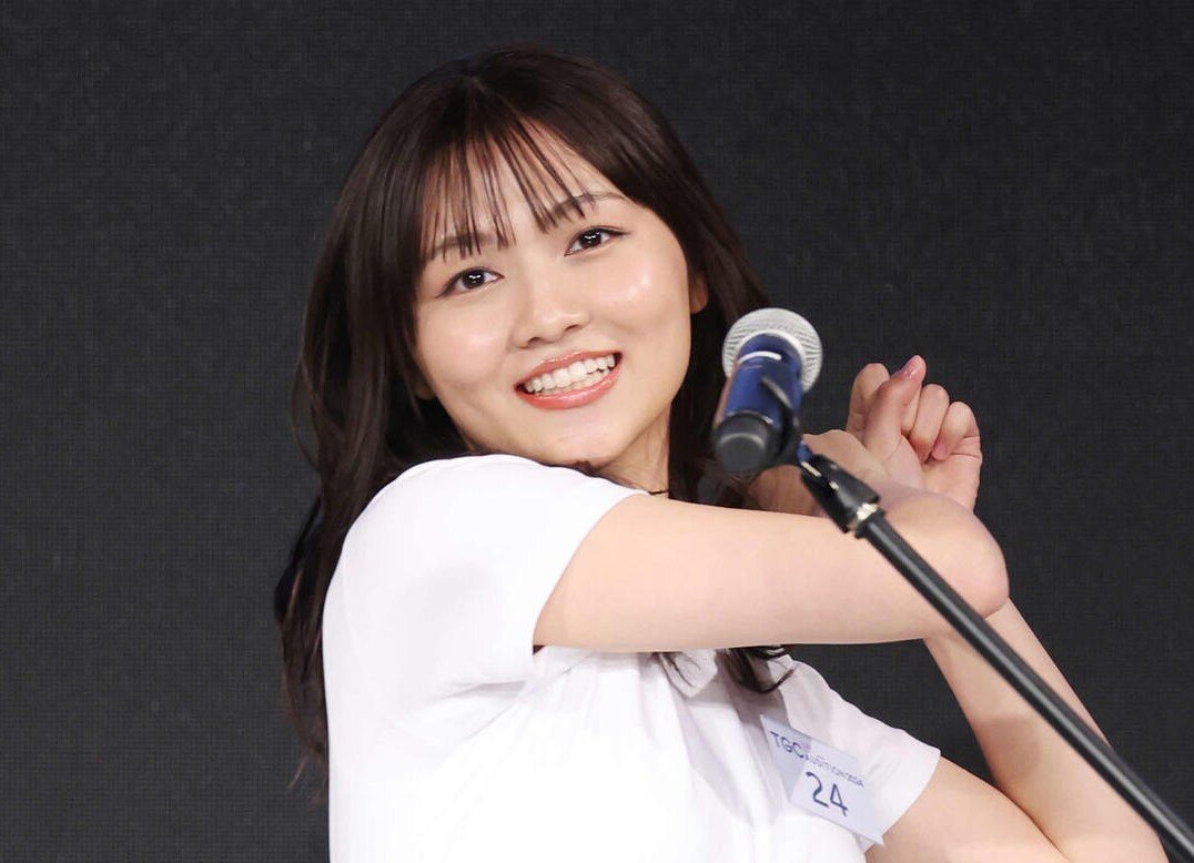 モデルの細川愛倫（2024年1月撮影）