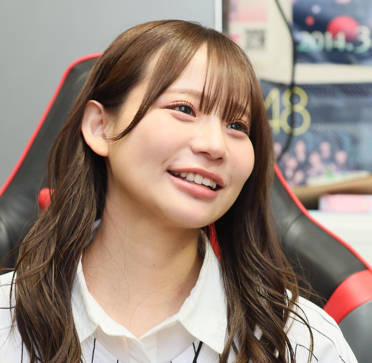 ロッテ愛を熱く語る和田海佑（撮影・加藤哉）