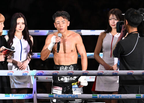 武居由樹、約8カ月ぶりの再起戦飾るも「大きな大会で、こんなたいした
